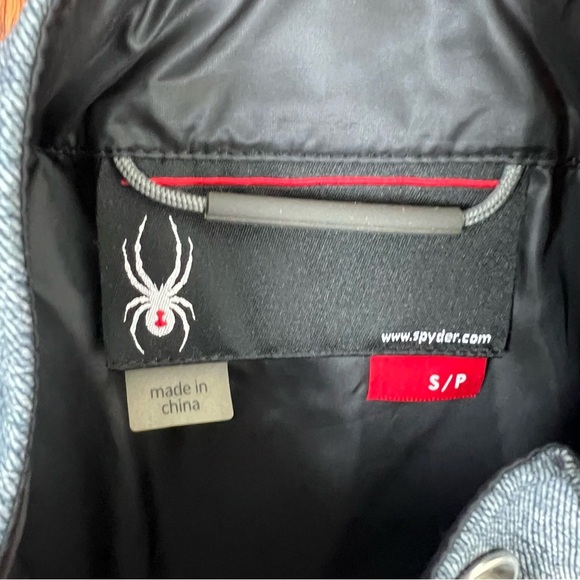 Spyder Ski Outdoor Gray Zip Up Jacket Size S - Picture 4 of 6